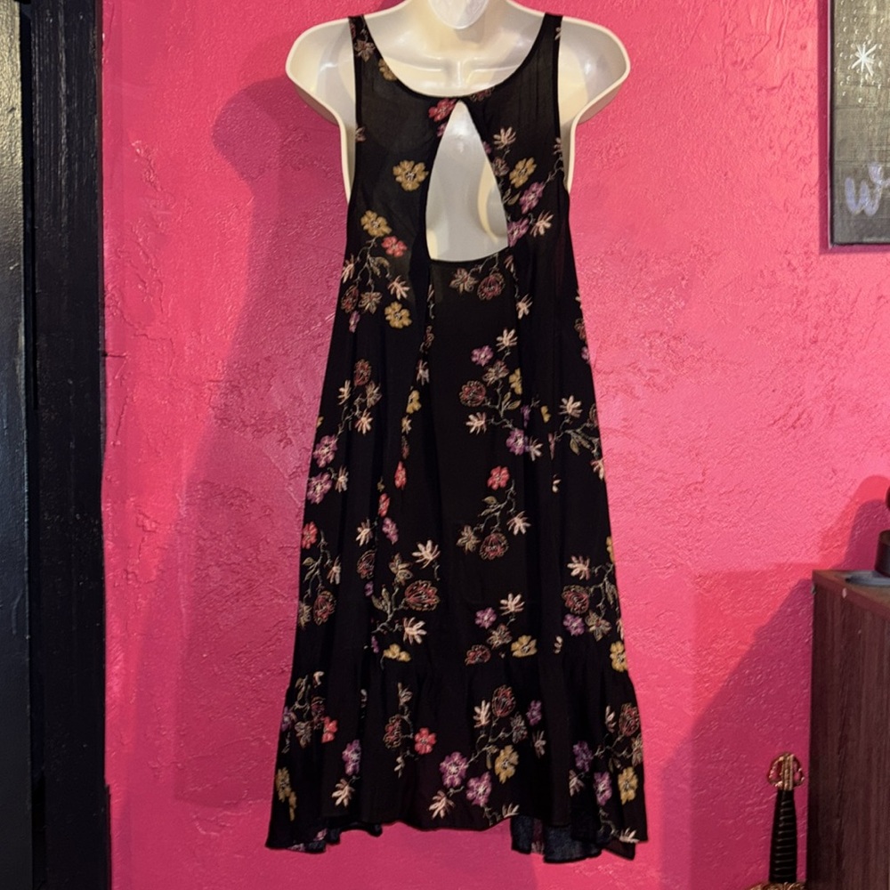Intimately by Free People Annka Boarder boho hippie slip dress. Sz XS. - Picture 8 of 15